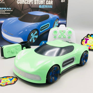 2.4GHz Watch & Remote Control Concept Spray Stunt Car